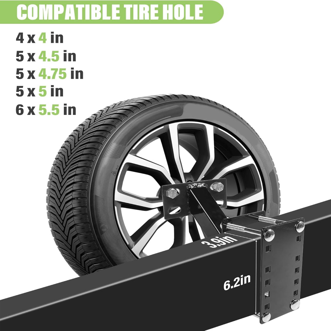 Trailer Spare Tire Mount Rack Tire Utility Bracket Carrier