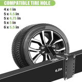 Trailer Spare Tire Mount Rack Tire Utility Bracket Carrier