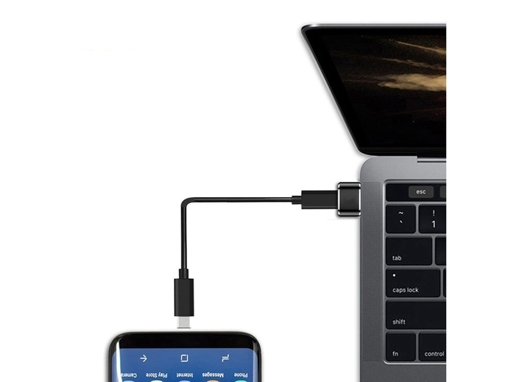 USB A to Type-C Female OTG Adapter