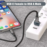 USB A to Type-C Female OTG Adapter