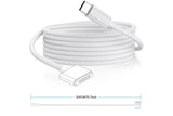 USB C to MagSafe 3 Nylon Charging Cable For MacBook Air / MacBook Pro Replacement