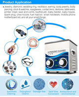 Ultrasonic Cleaner 1.3L Jewellery Cleaner