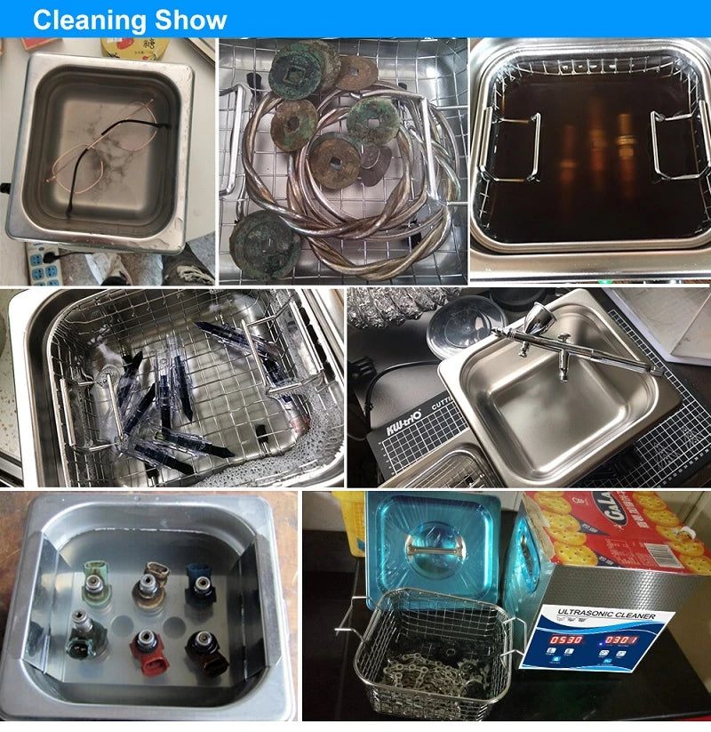 Ultrasonic Cleaner 1.3L Jewellery Cleaner