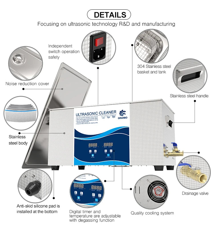 Ultrasonic Cleaner 22L