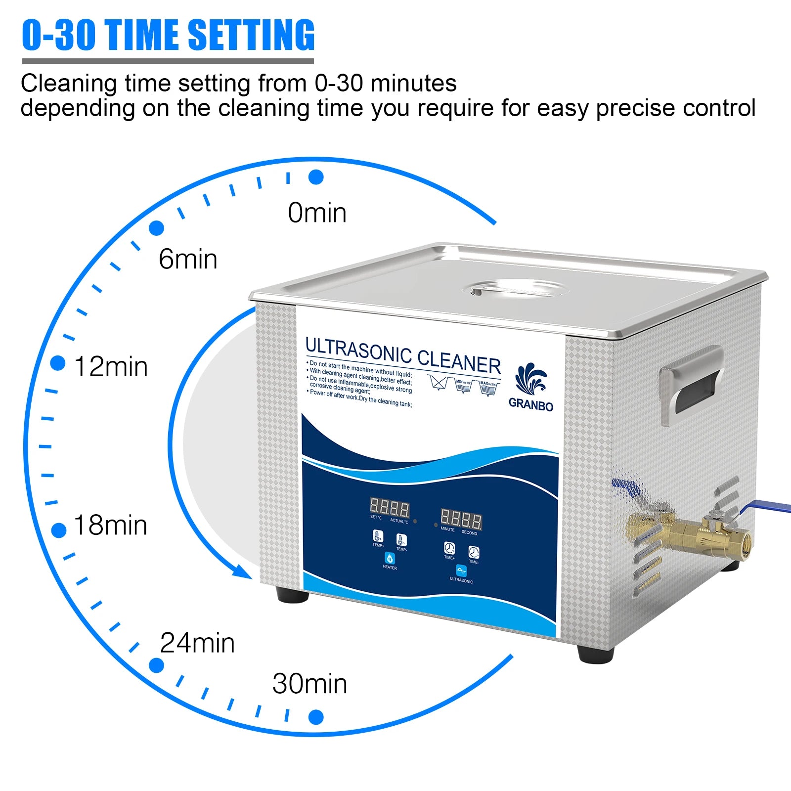 Ultrasonic Cleaner 22L