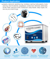Ultrasonic Cleaner 2L Jewellery Cleaner