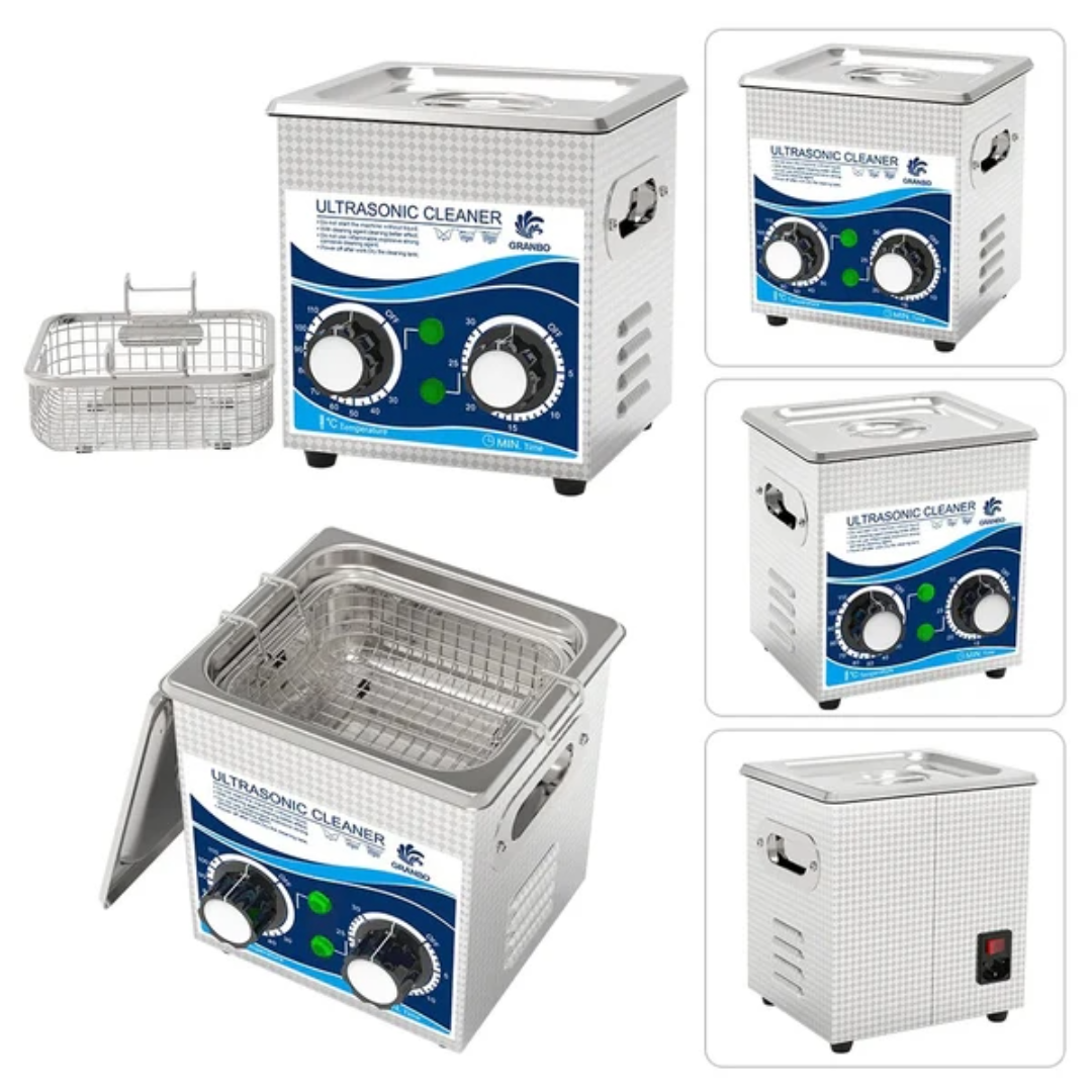 1.3L Ultrasonic Cleaner Jewelry Ultra Sonic Bath Degas Parts Cleaning