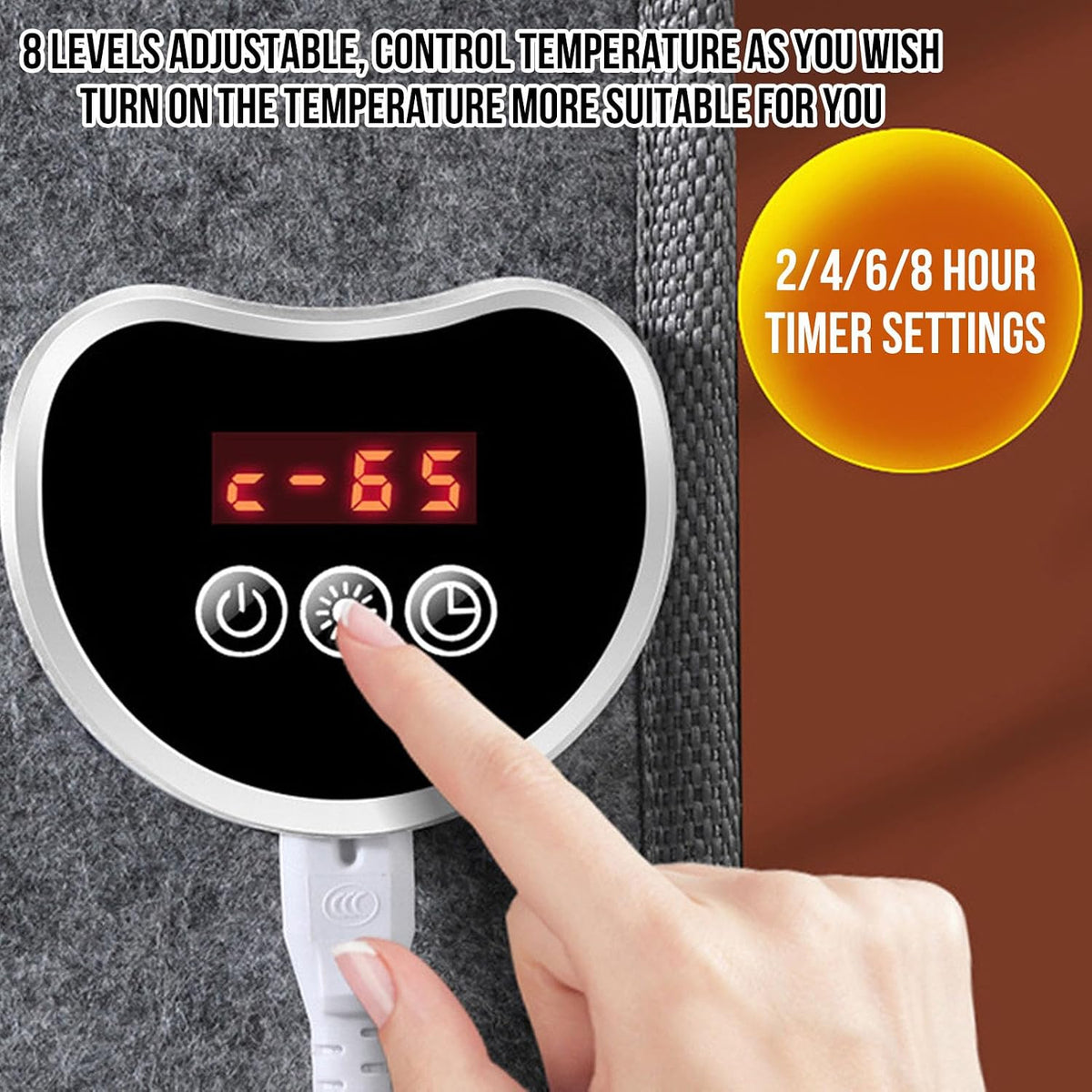 Under Desk Heater Leg Warmer for Home Office