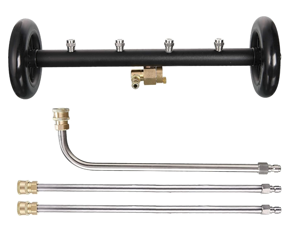 Undercarriage Pressure Washer Water Broom