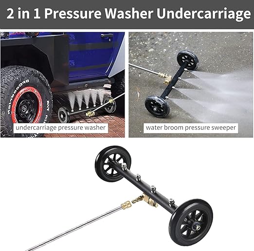 Undercarriage Pressure Washer Water Broom