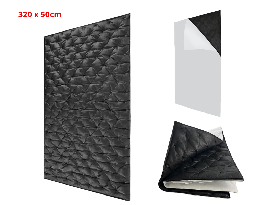 Car Butyl Rubber Sound Deadener Sound Proofing NoiseProofing Self Adhesive