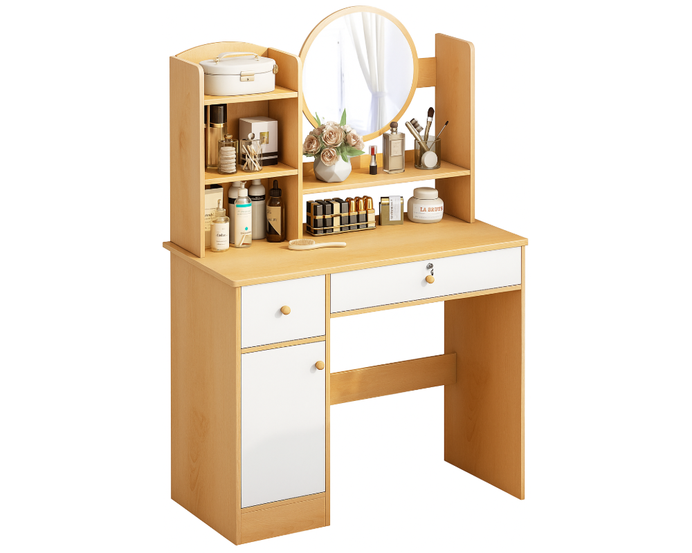 Dressing table with LED Mirror