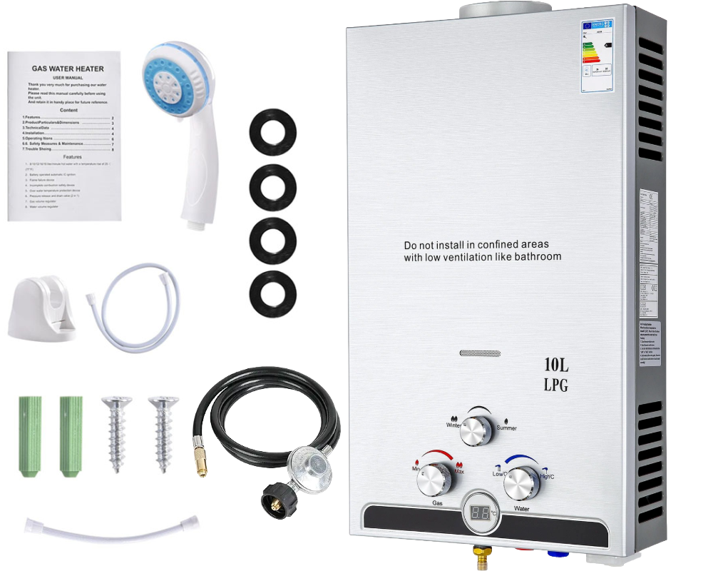 Gas Water Heating 10L