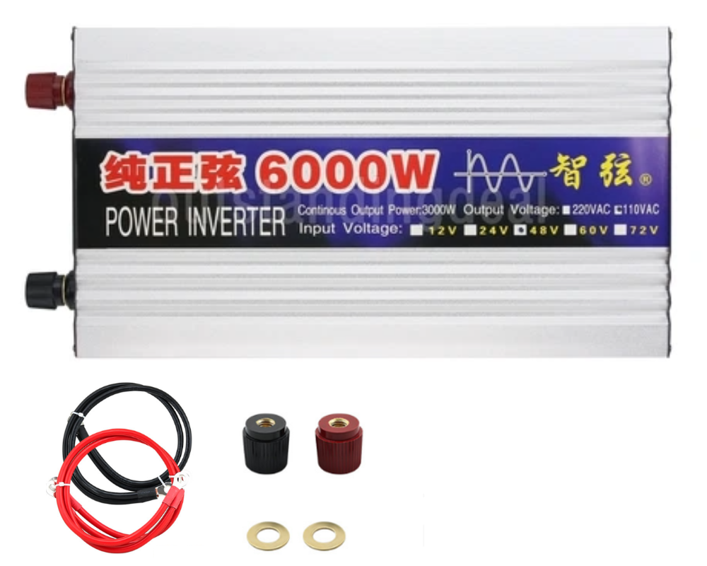 Pure Sine wave Power Inverter 6000W 12V