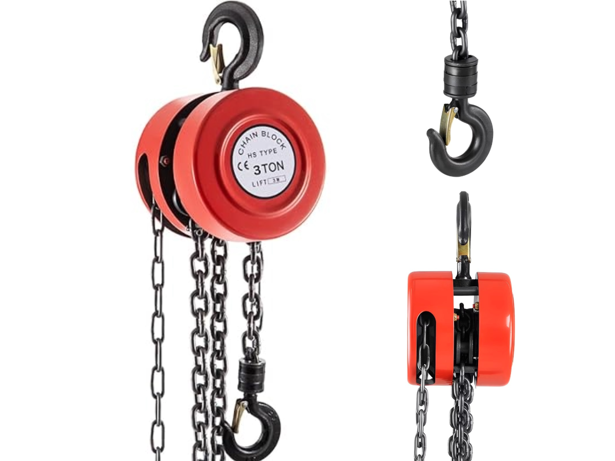 3T Chain Block & Tackle Hoist 3M