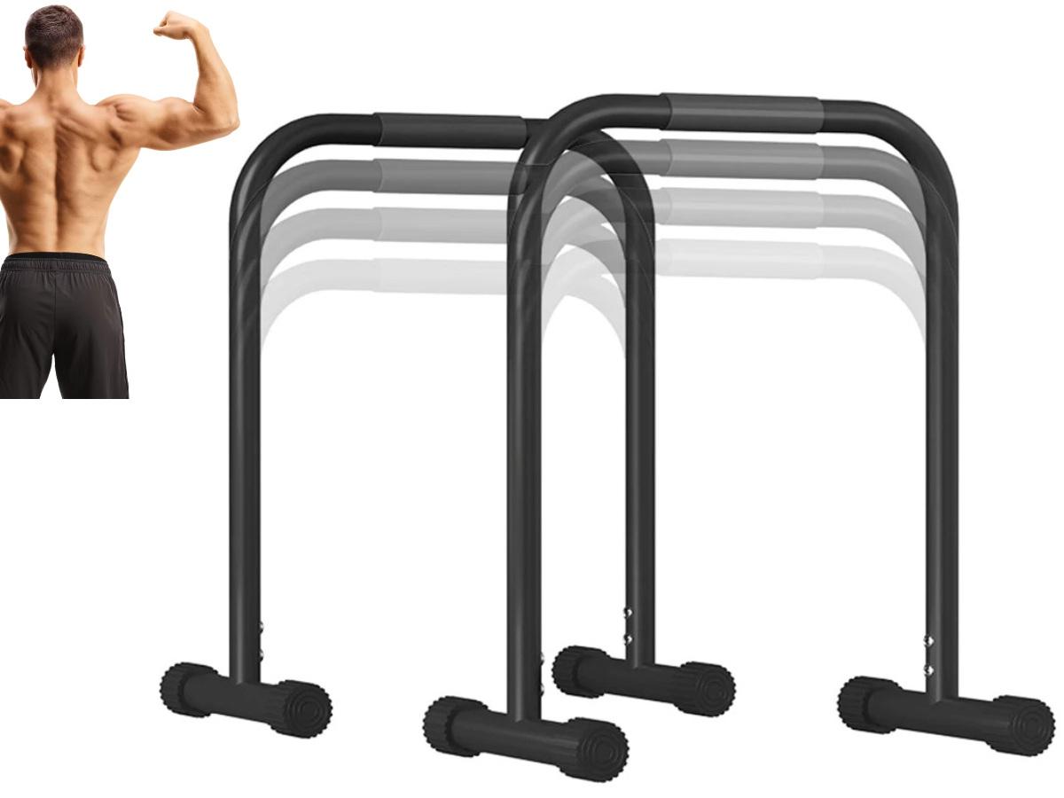 Dip Bars Dip Stands Training Station (Pair)
