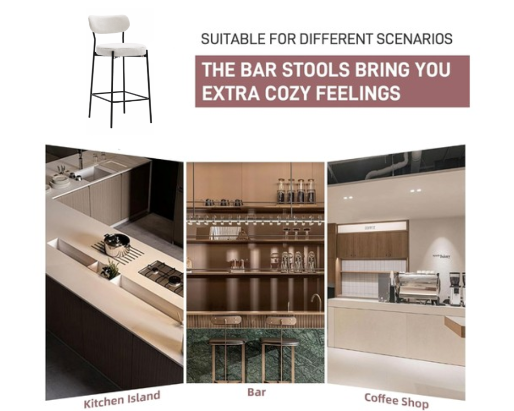 Bar Stool Fabric Counter Bar Stools