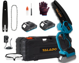 Mini Chain saw Cordless Power Chain Saws 6" with Extension Pole & Battery System