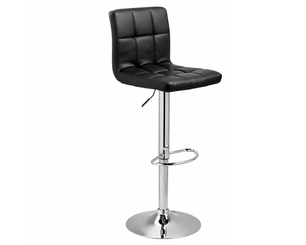 Bar Stool With Pu Leather Bar Stools