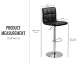 Bar Stool With Pu Leather Bar Stools