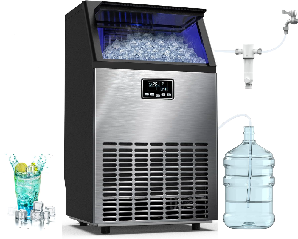 60KG Ice Cube Maker Ice Maker
