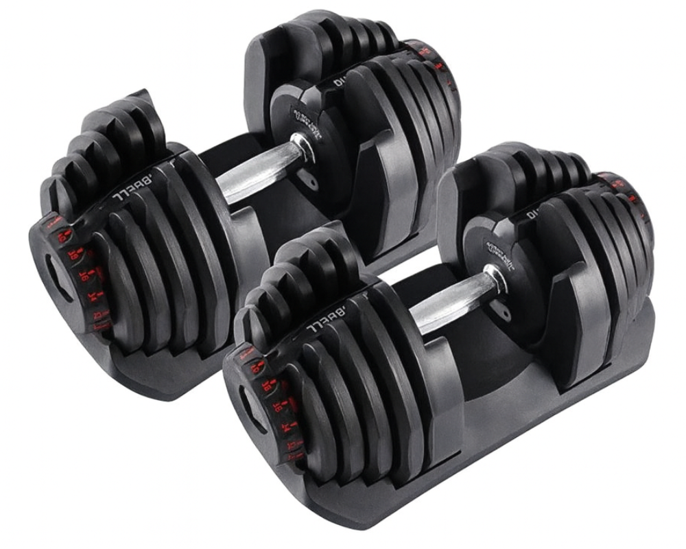 Adjustable dumbbells 80Kg