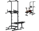 Weight Bench Chin Up Pull Up Station Power Tower