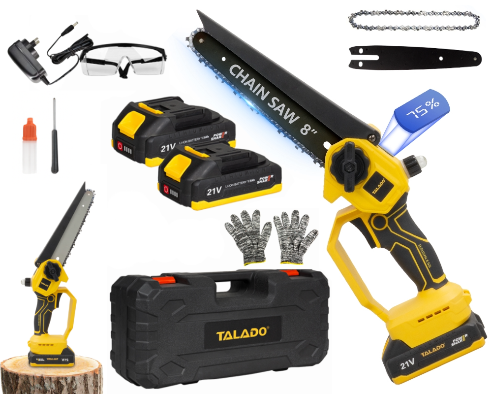 Mini Chain saw Cordless Power Chain Saws 8"