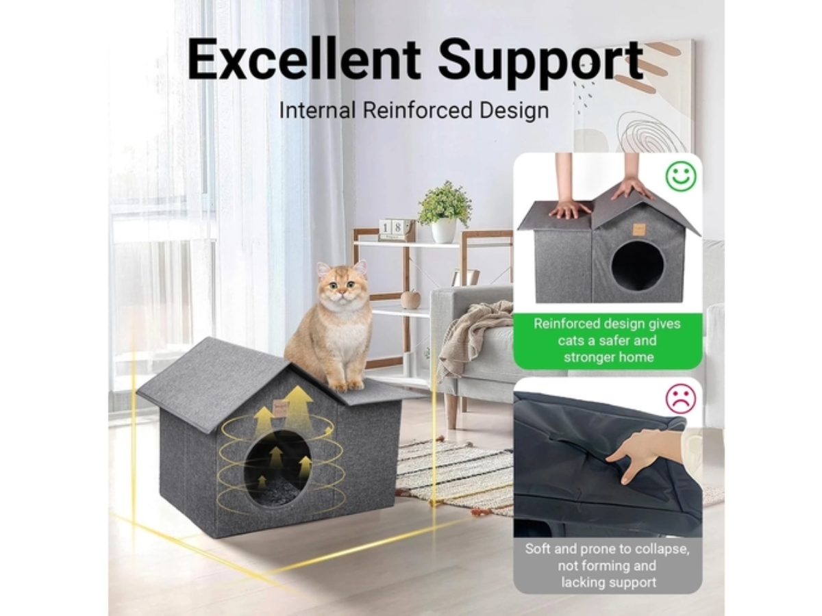 Large Foldable Waterproof Outdoor Pet House