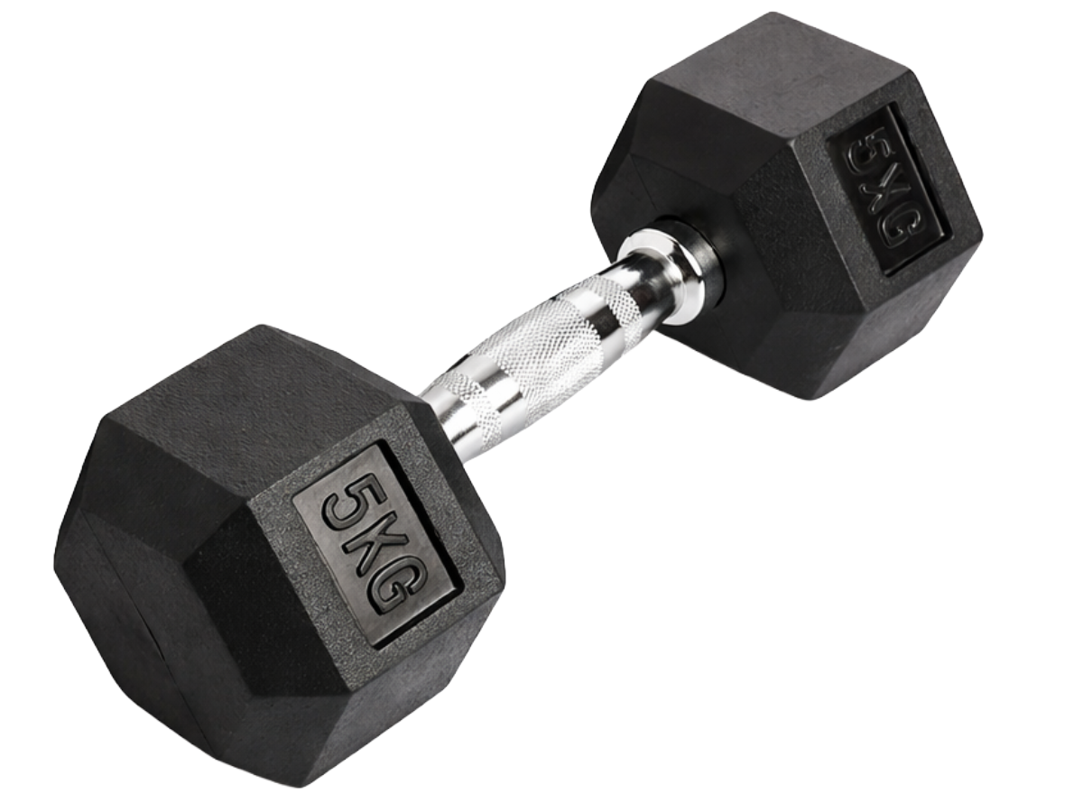 Dumbbell 5kg Hex Weights