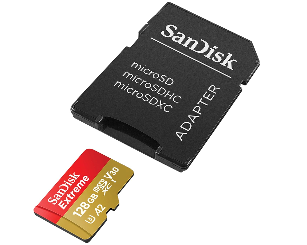 SanDisk Extreme 128GB Micro SD Card