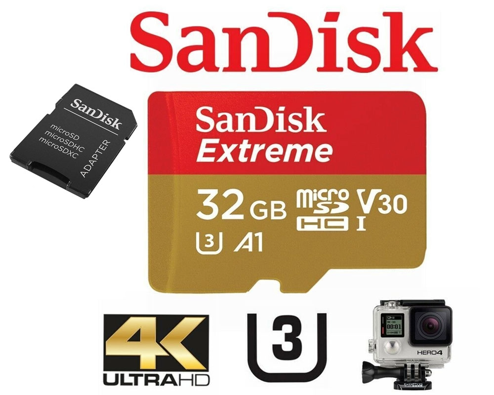 SanDisk Extreme 32GB Micro SD Card