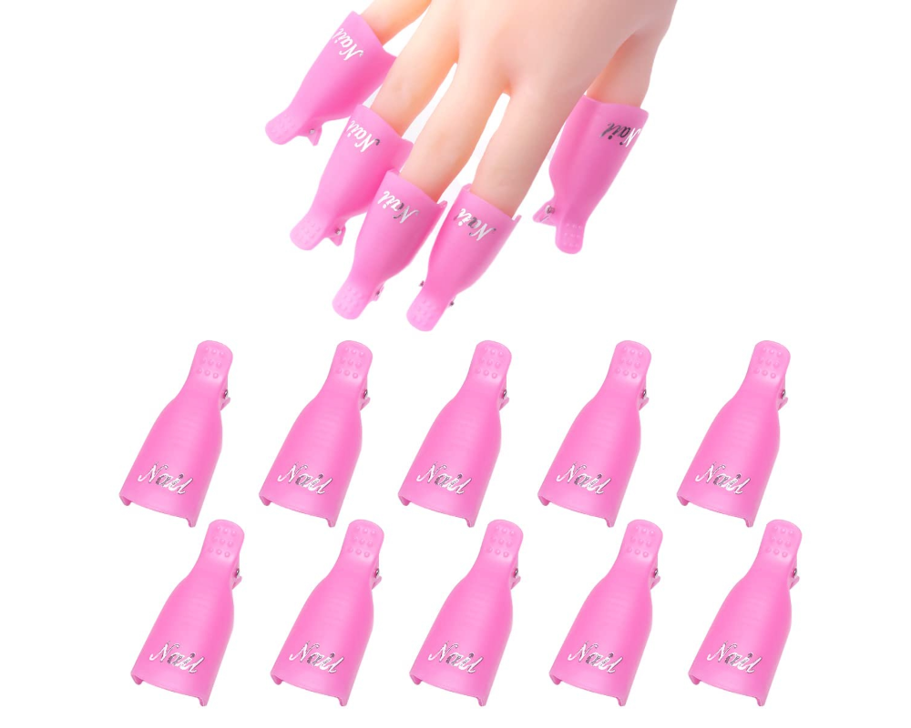 10PCS Nail Polish Remover Clip