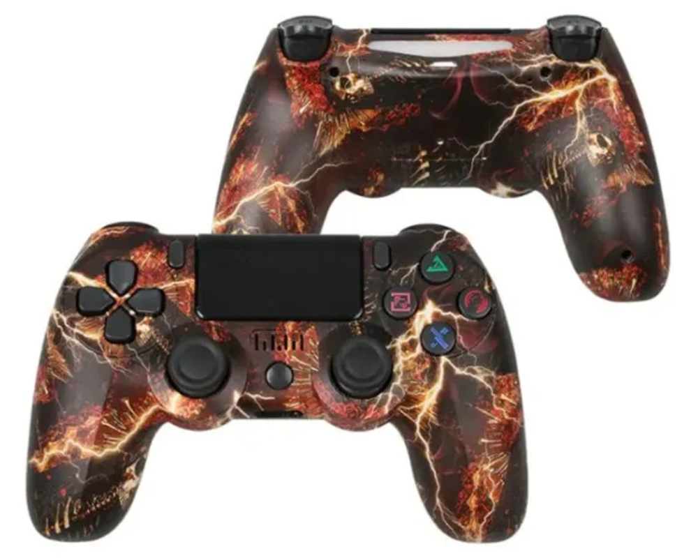 Wireless PS4 Controller Replacement (Fire Ghost)