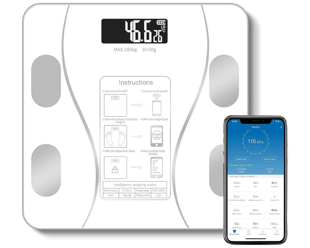 Digital Bathroom Scale Body Weight Scale