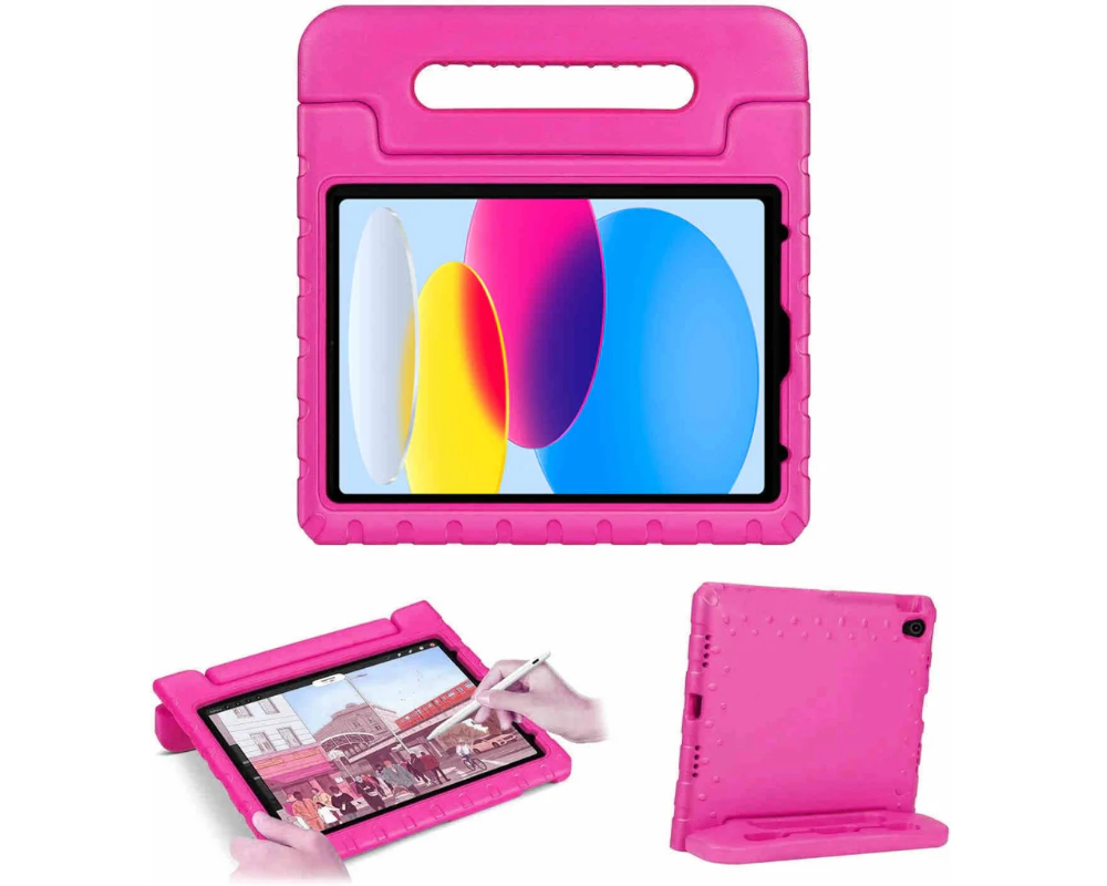 iPad 10.9" Case (10th Gen 2022), iPad 11 (A16 2025) EVA Kids School