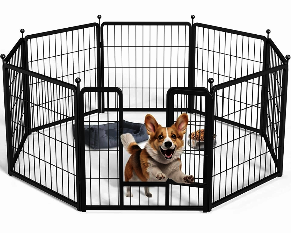 Dog Playpen Pet Playpen Fence 80x80cm