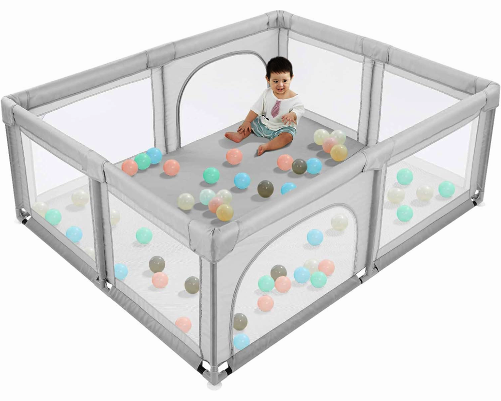 Baby Kids Playpen Play Fence for Kids Play Gym Mat 150 x 180cm