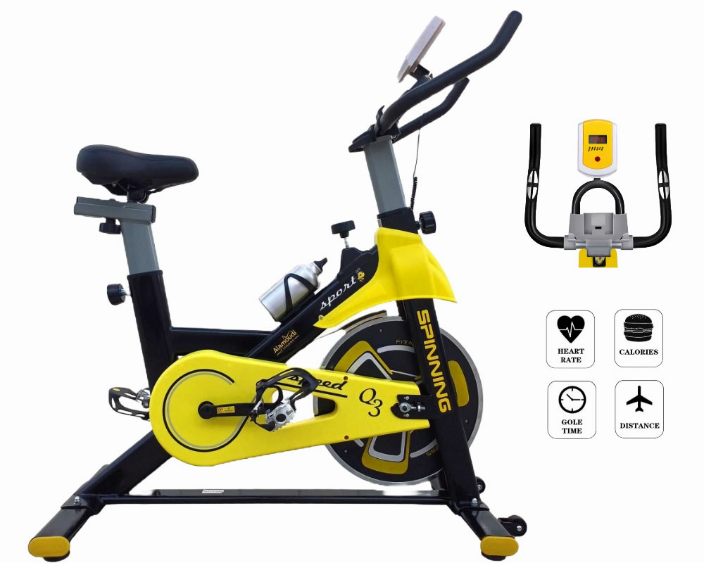 Exercise Spin Bike Heavy Duty Exercycle Fitness Spin Bike