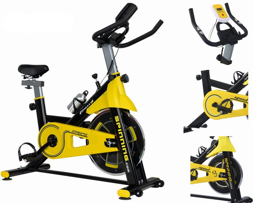 Exercise Spin Bike Heavy Duty Exercycle Fitness Spin Bike