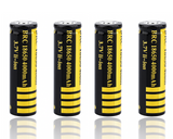 18650 Rechargeable Battery 4PCS