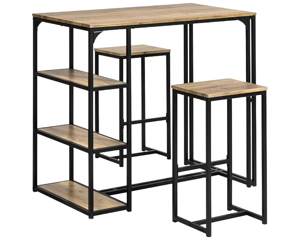 Bar Table Set with Bar Stools