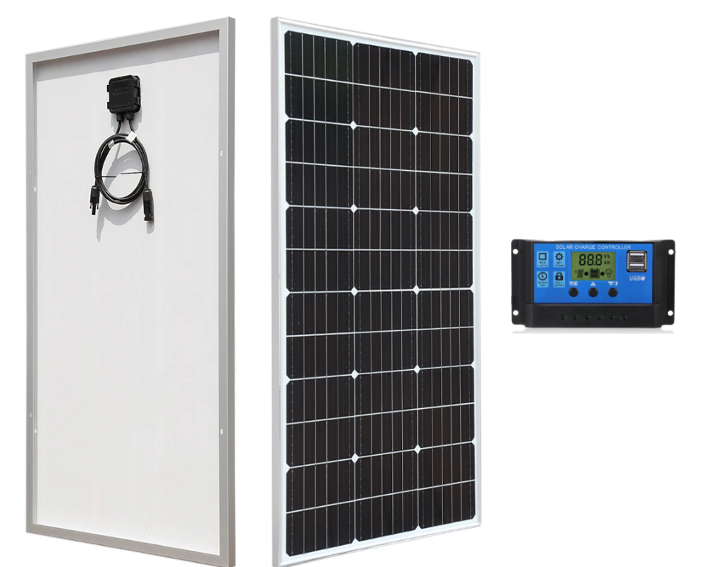 150W Solar Panel with Solar Controller