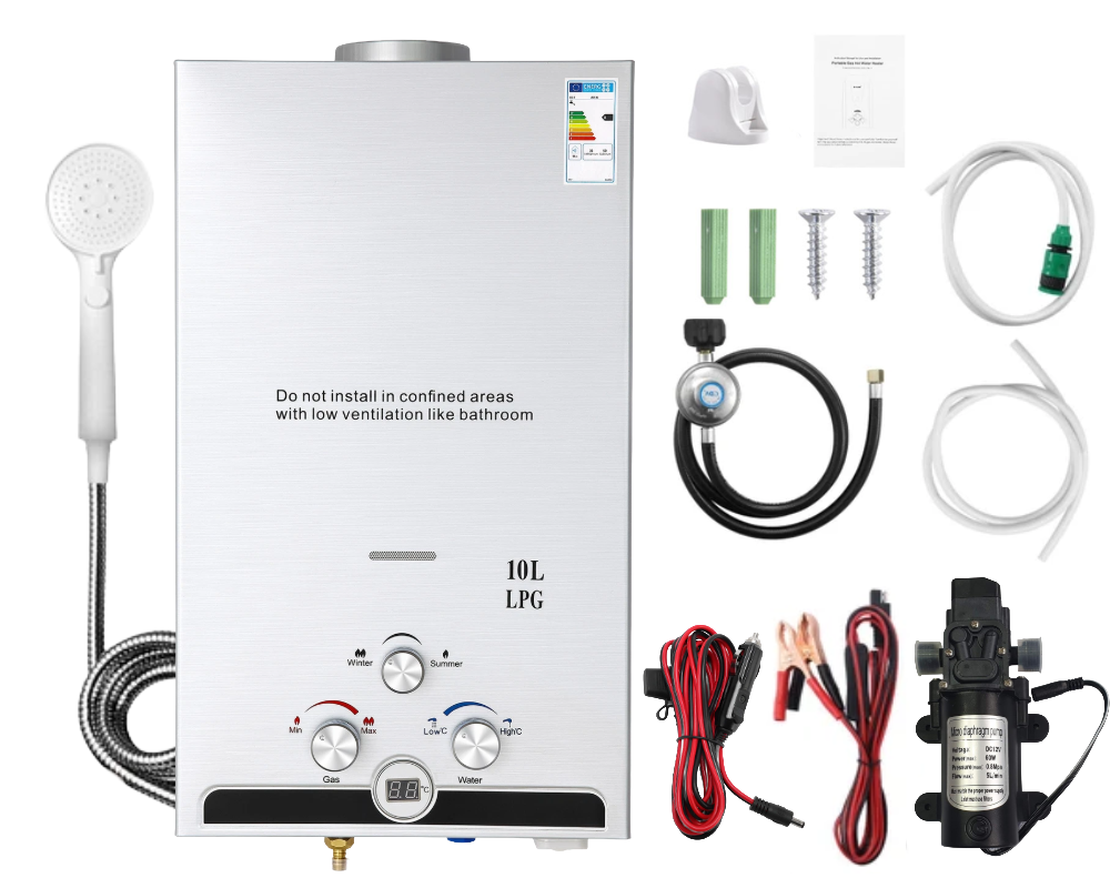 Gas Water Heating 10L With Pump
