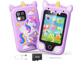 Smart Phone with 8GB Card & Holographic Pyramid 2.8"Touchscreen Learning Toy For Girl Boy