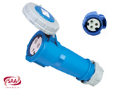 Caravan Lead Connector Plug Female 16A IP67
