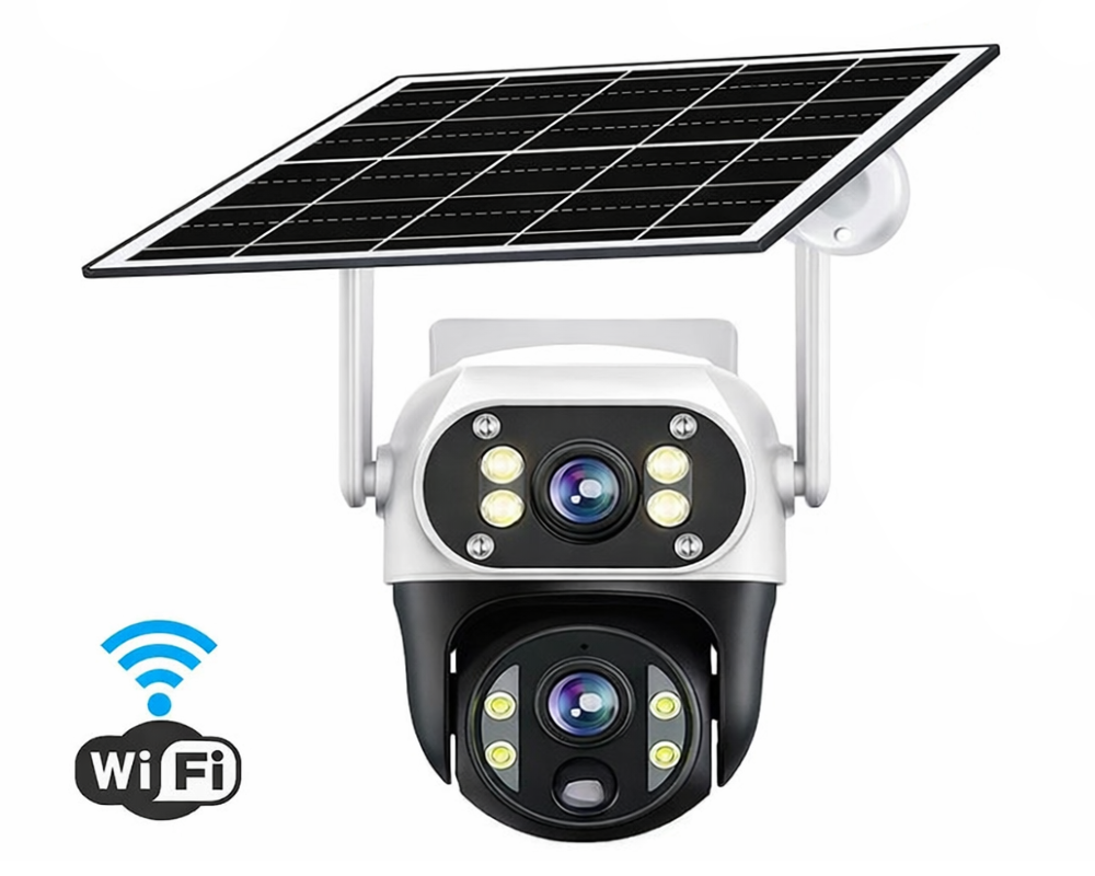 Solar power Security Camera PTZ WIFI 1080P