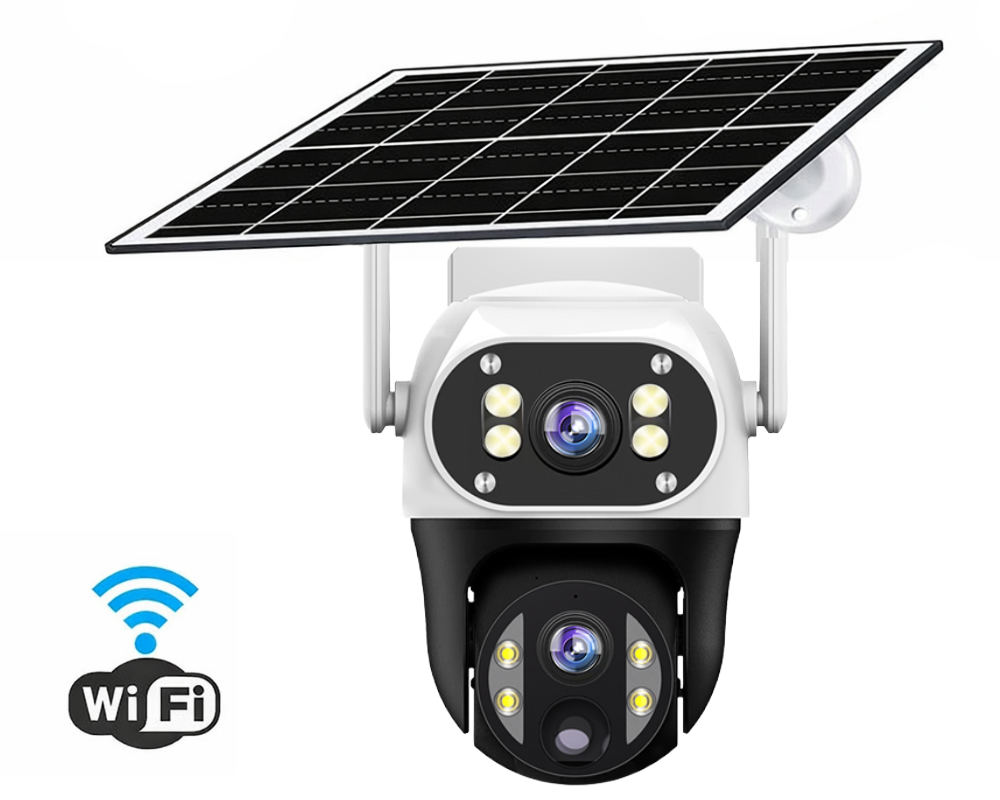 Solar power Security Camera PTZ WIFI 1080P