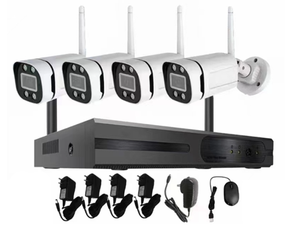 Wireless Security Camera System 4 Cameras