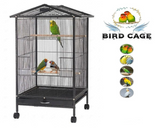 Large Bird Cage Parrot Cage with Stand Carrier